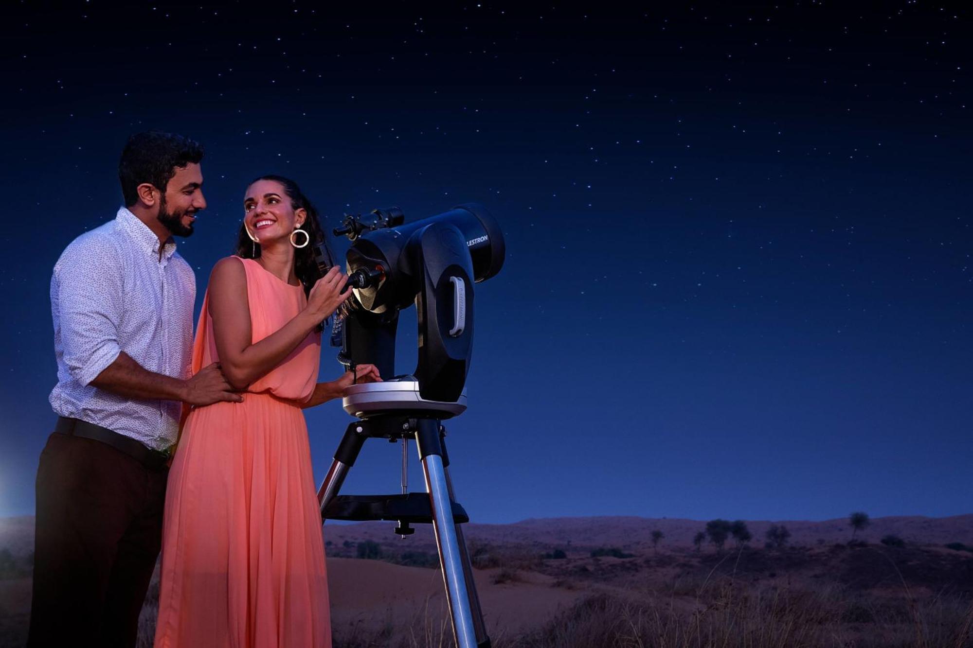 فندق ريتز كارلتون رأس الخيمة,صحراء الوادي المظهر الخارجي الصورة Stargazing at the resort